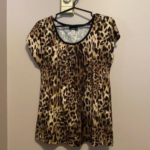 Animal Print Top